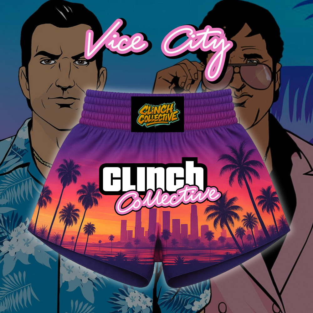 Vice City Muay Thai Shorts (arrives 20 Dec)