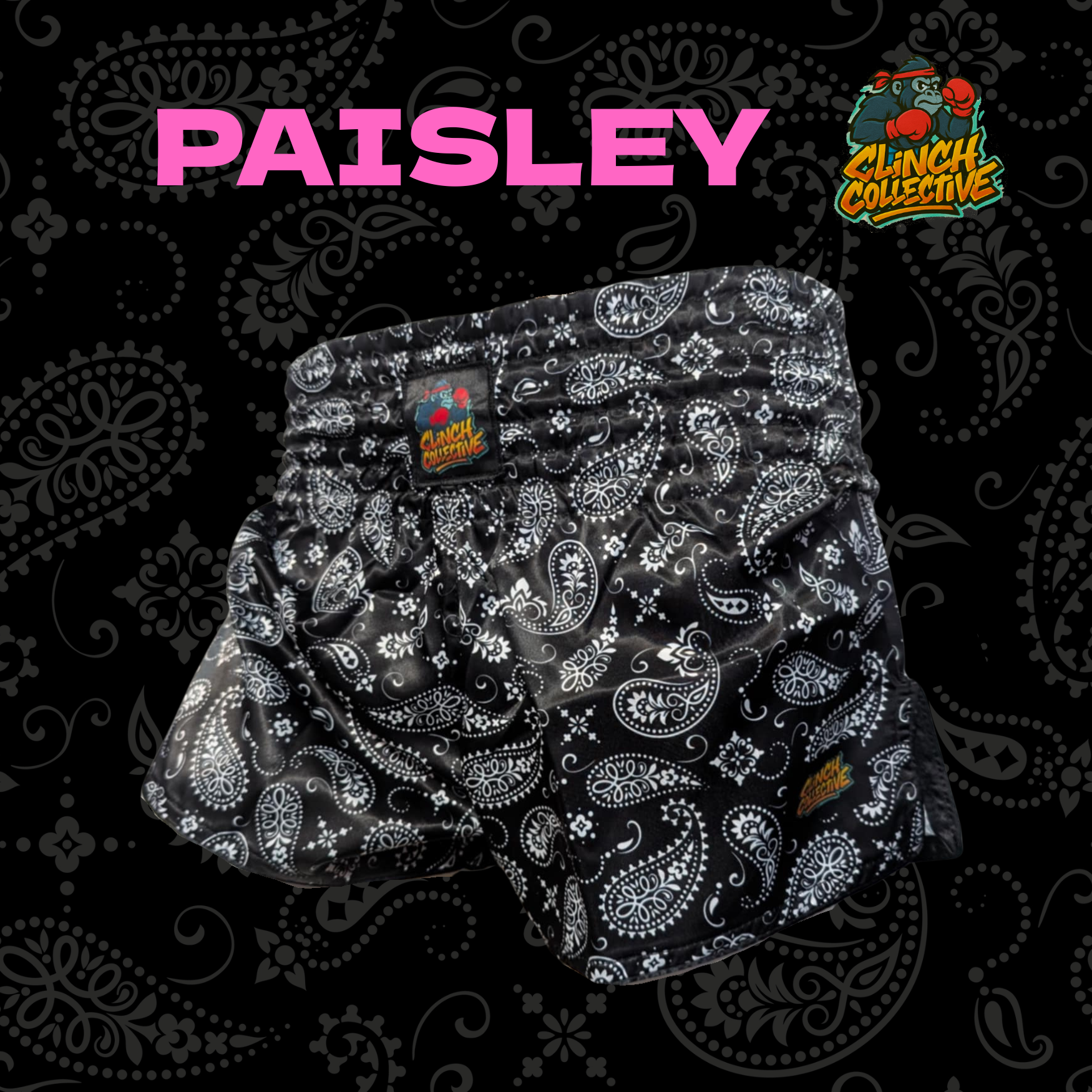 Paisley Muay Thai Shorts