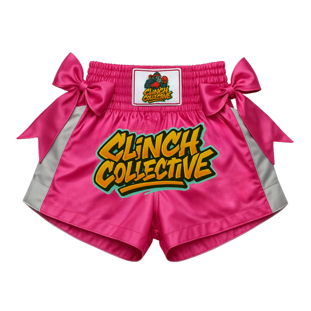 Pretty in Pink Muay Thai Shorts (arrives 20 Dec)